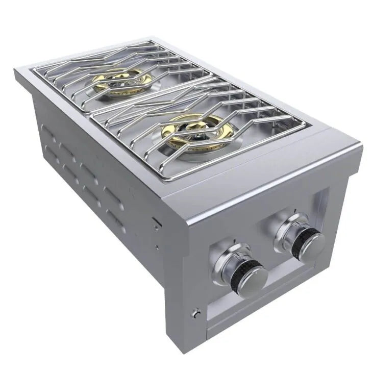 Sunstone Ruby Series 13 Inch Slide in Versa Double Burner
