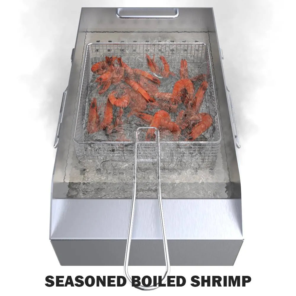 Sunstone Deep Fryer & Steamer Grill Insert