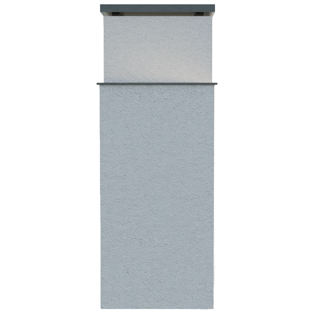 Cal Flame Indio-Contemporary Outdoor Gas Fireplace FRP-903-1