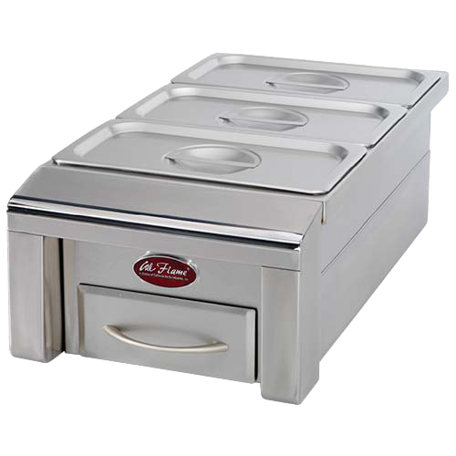 Cal Flame 12" Drop In Food Warmer BBQ07888P