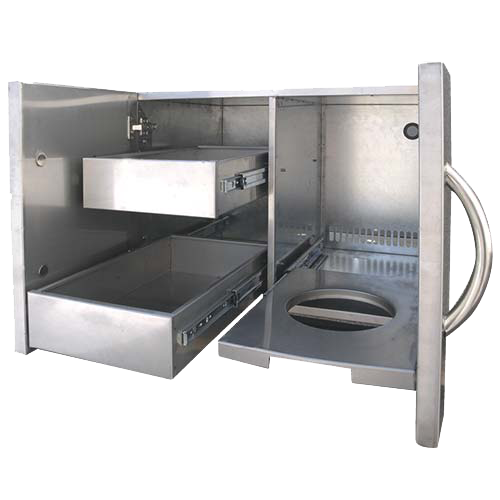 Cal Flame 30" Door & Drawer Combo BBQ11840P-30