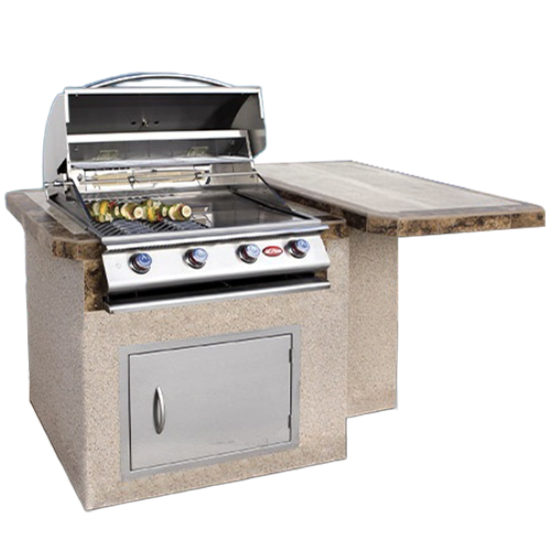 Cal Flame Kauai Q 402 BBQ Grill Island KAUAIQ