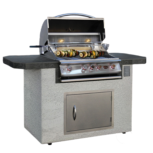Cal Flame Kona Q 6 Ft BBQ Grill Island