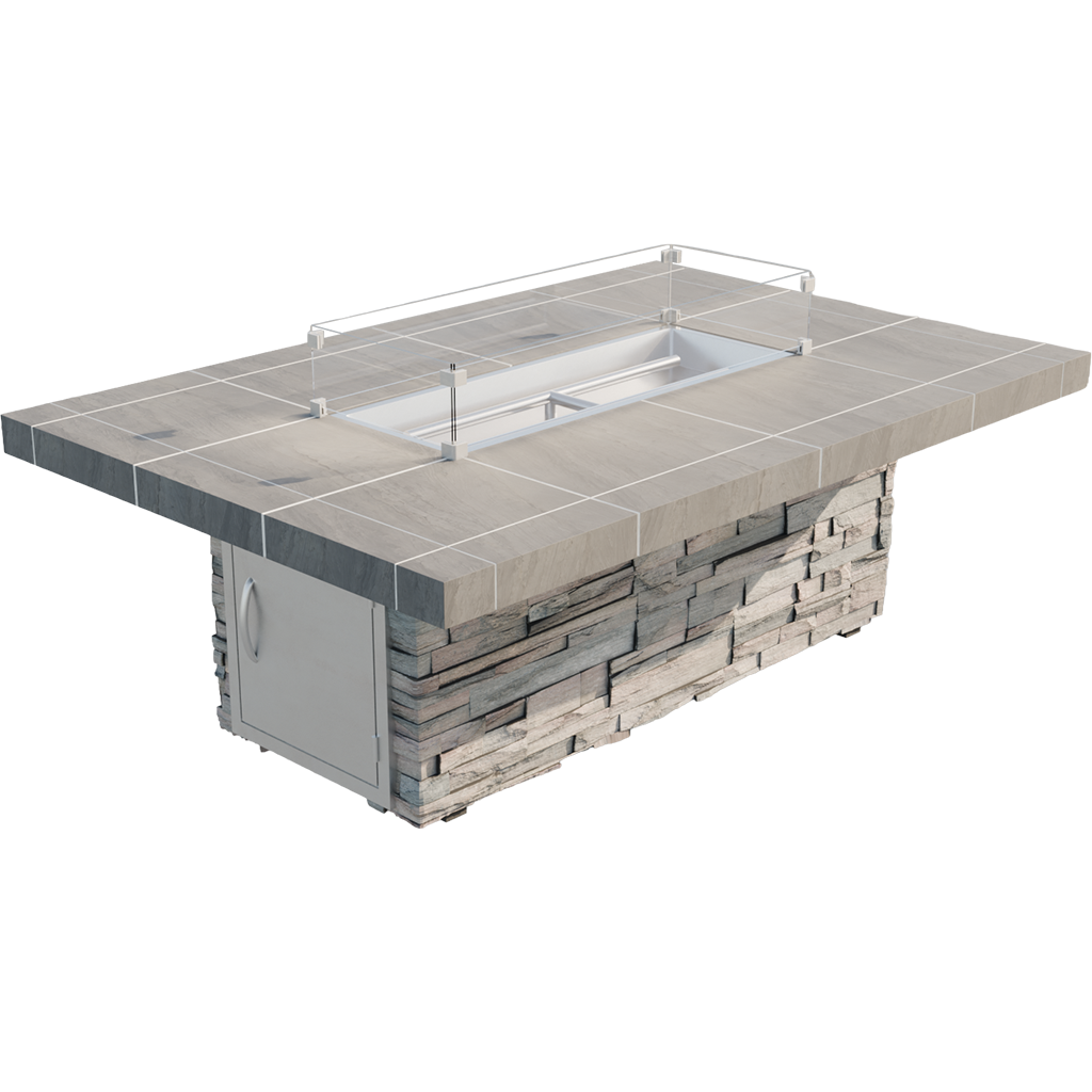 Cal Flame Mojave – Modern Outdoor Gas Fire Pit FPT-RT601M