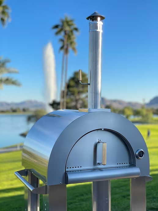 Kokomo 32” Wood Fired Stainless Steel Pizza Oven KO-PIZZAOVEN