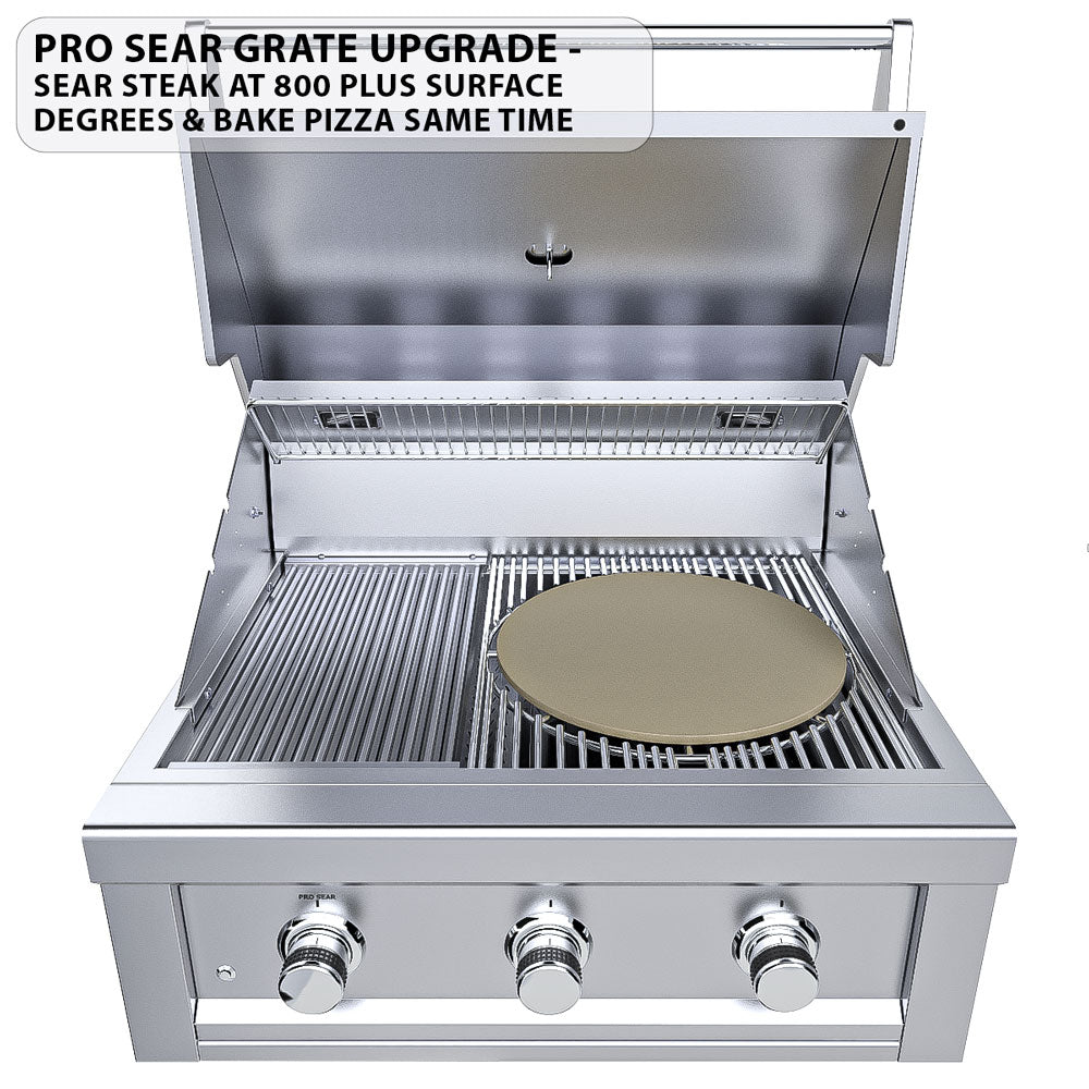 Sunstone 30″ Ruby 3 Burner Pro-Sear Grill
