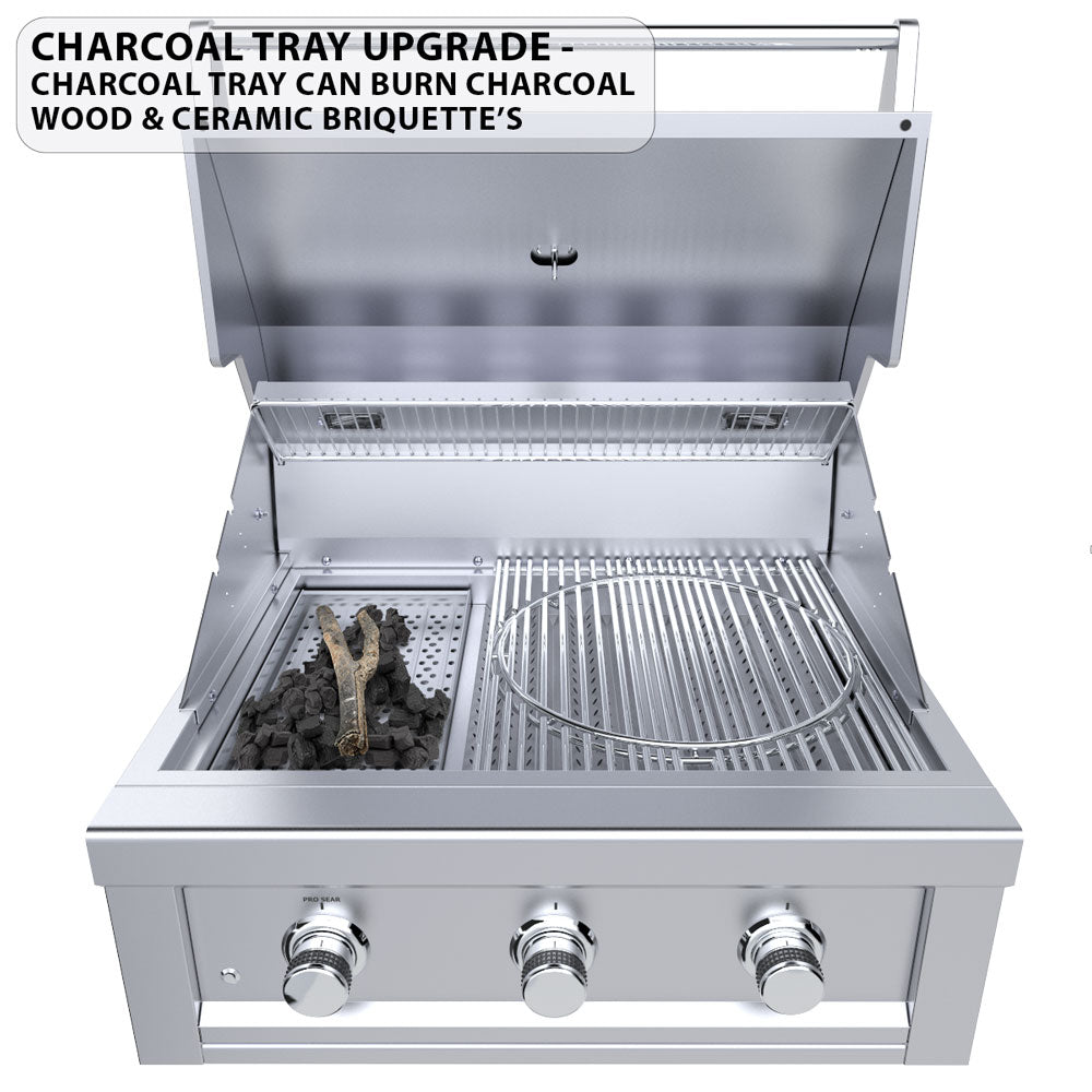 Sunstone 30″ Ruby 3 Burner Pro-Sear Grill