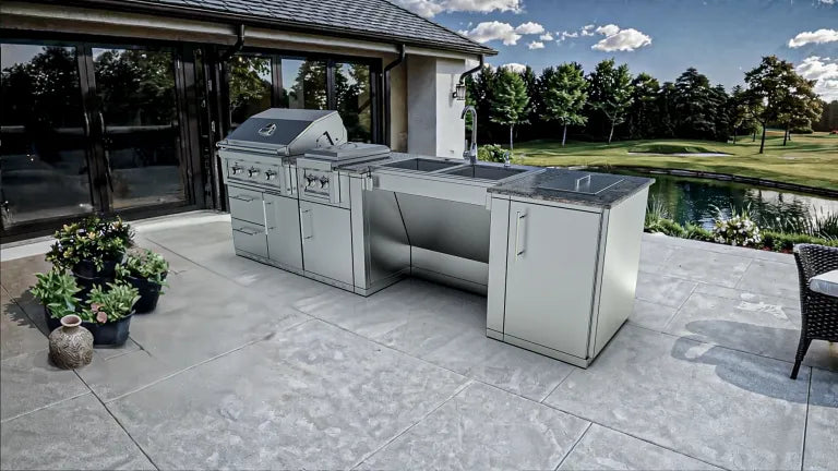 Sunstone THE SUMMIT 10FT Cabinet Island Package