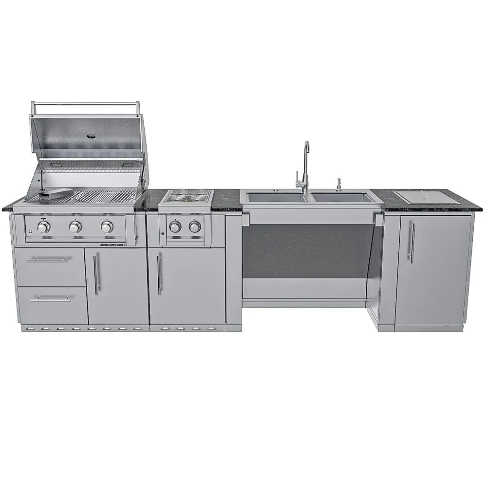 Sunstone THE SUMMIT 10FT Cabinet Island Package