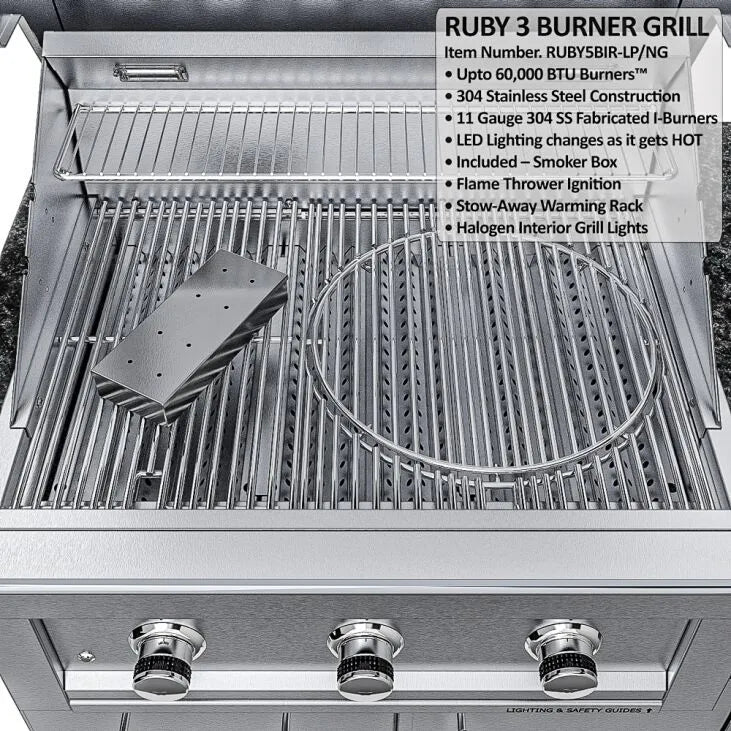 Sunstone THE CAPRICE 6 FT 4 IN Grill & Bar Sink Outdoor Island Package