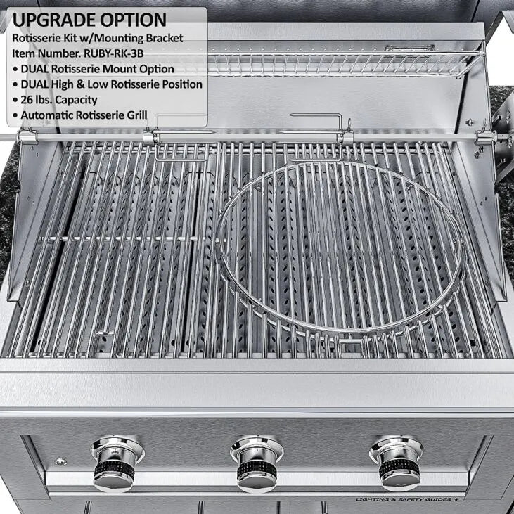 Sunstone THE CAPRICE 6 FT 4 IN Grill & Bar Sink Outdoor Island Package