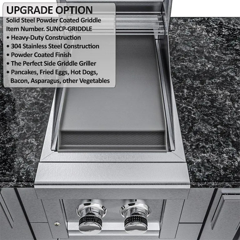 Sunstone The Cypress 11.6FT Outdoor Cabinet Lage Island Kitchen