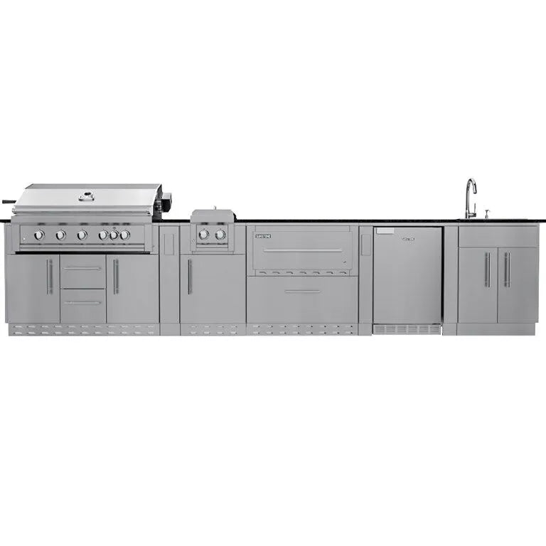 Sunstone French Quarter Outdoor Kitchen Island Package