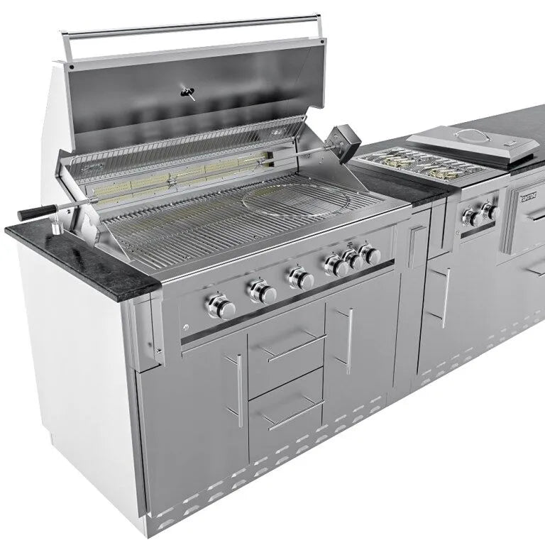Sunstone French Quarter Outdoor Kitchen Island Package