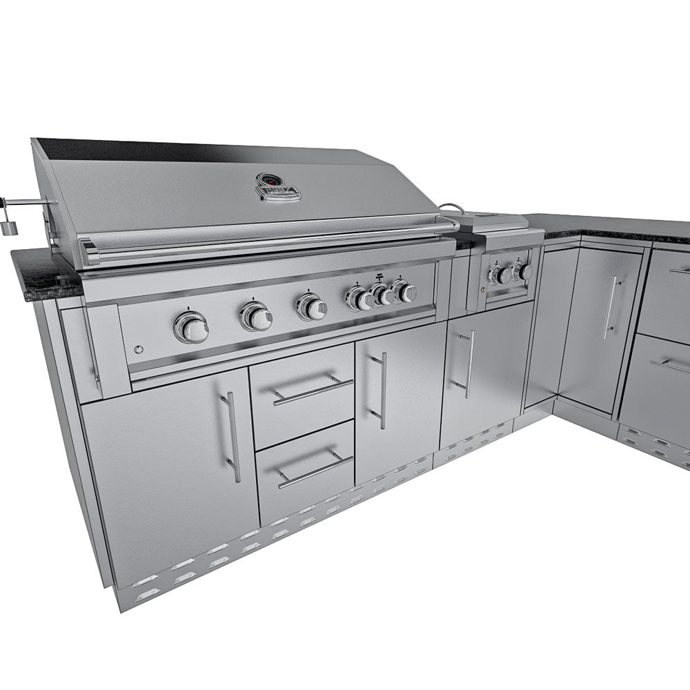 Sunstone The Rancher Outdoor Kitchen Package L Shaped