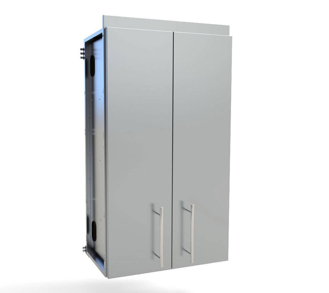 Sunstone 24" Full Height Double Door Cabinet w/Four Shelves - SWC24FDD