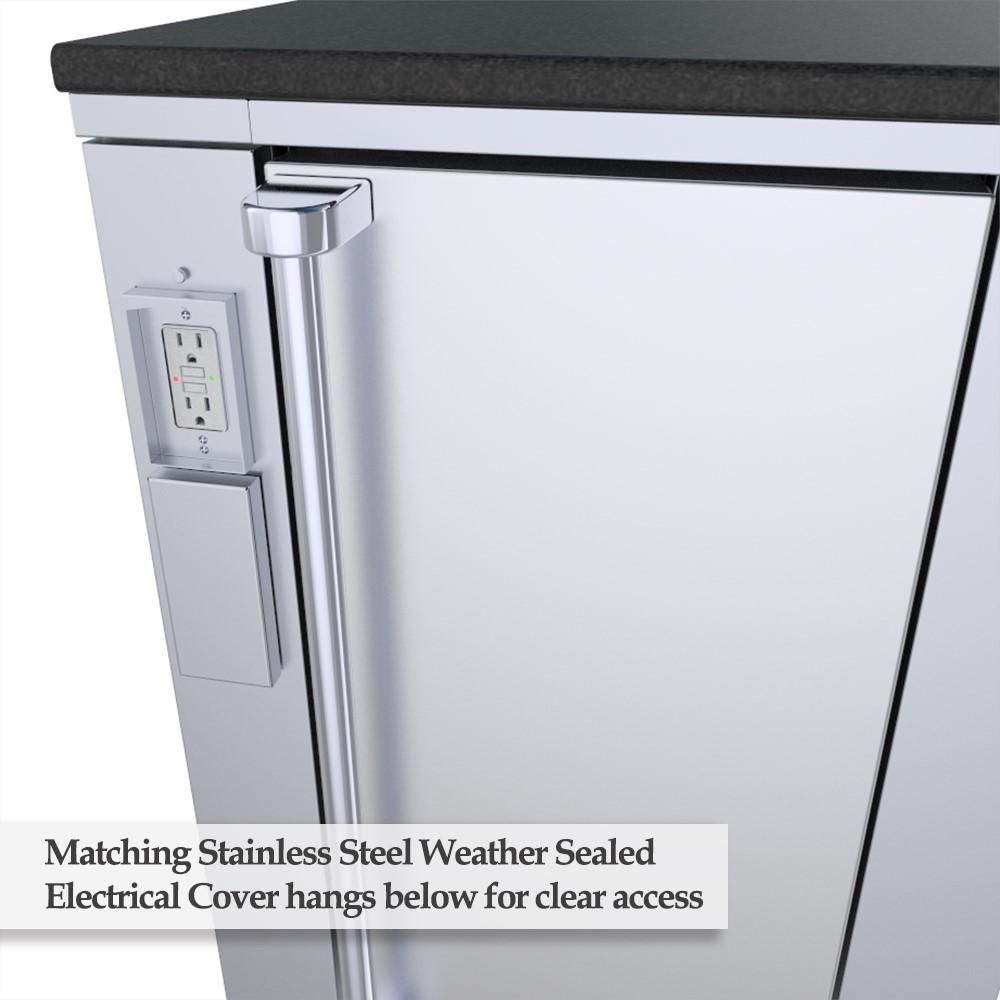Sunstone 24" Appliance Cabinet for up to 15" wide Fridge - SAC24APC