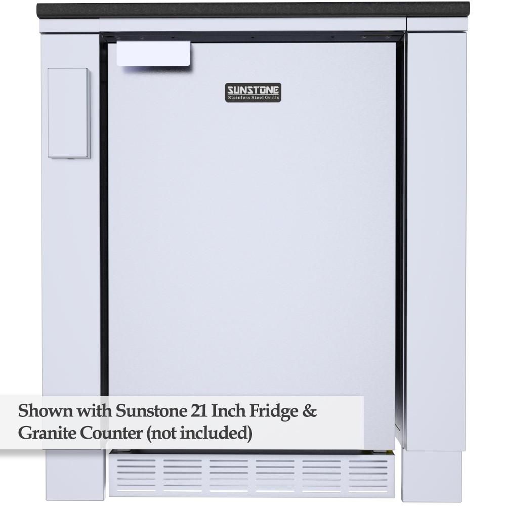 Sunstone 30" Appliance Cabinet for up to 21" wide Fridge - SAC30APC