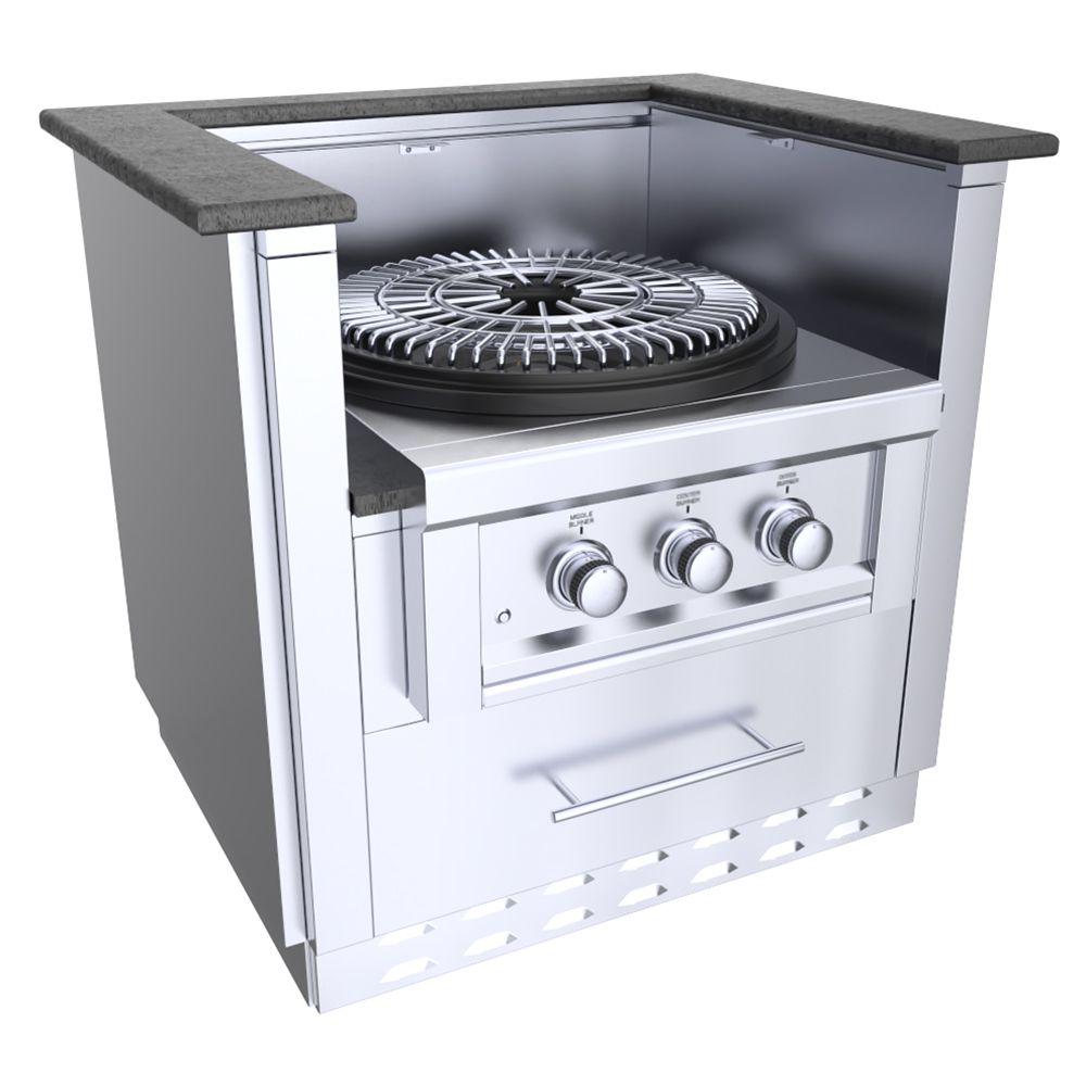 Sunstone 33" Power Burner Base Cabinet SAC33PBDC