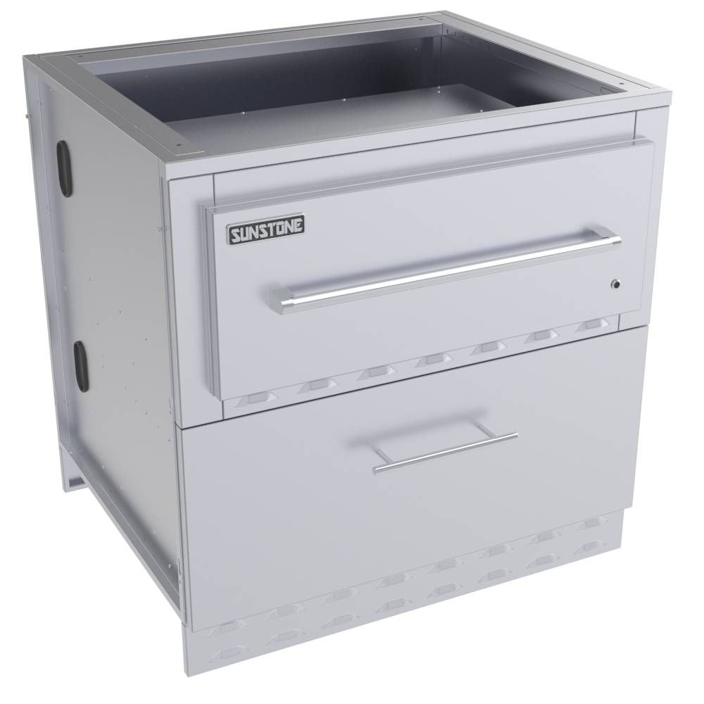 Sunstone 34" Sunstone Single Warming Drawer Cabinet - SAC34SWC