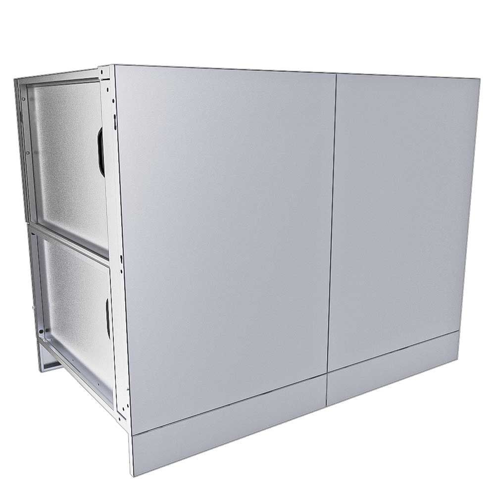 Sunstone 44 In. Sunstone Base Cabinet for Up To 38 In. Width Cut-Out Pellet Grill - SAC44HGDC