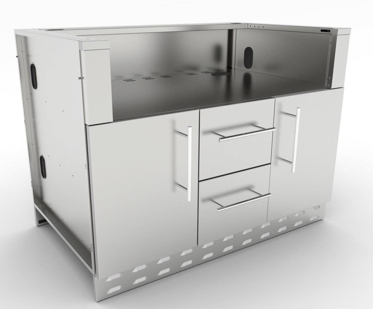 Sunstone 46" Sunstone Gas Grill Base Cabinet - SAC46GLPCD