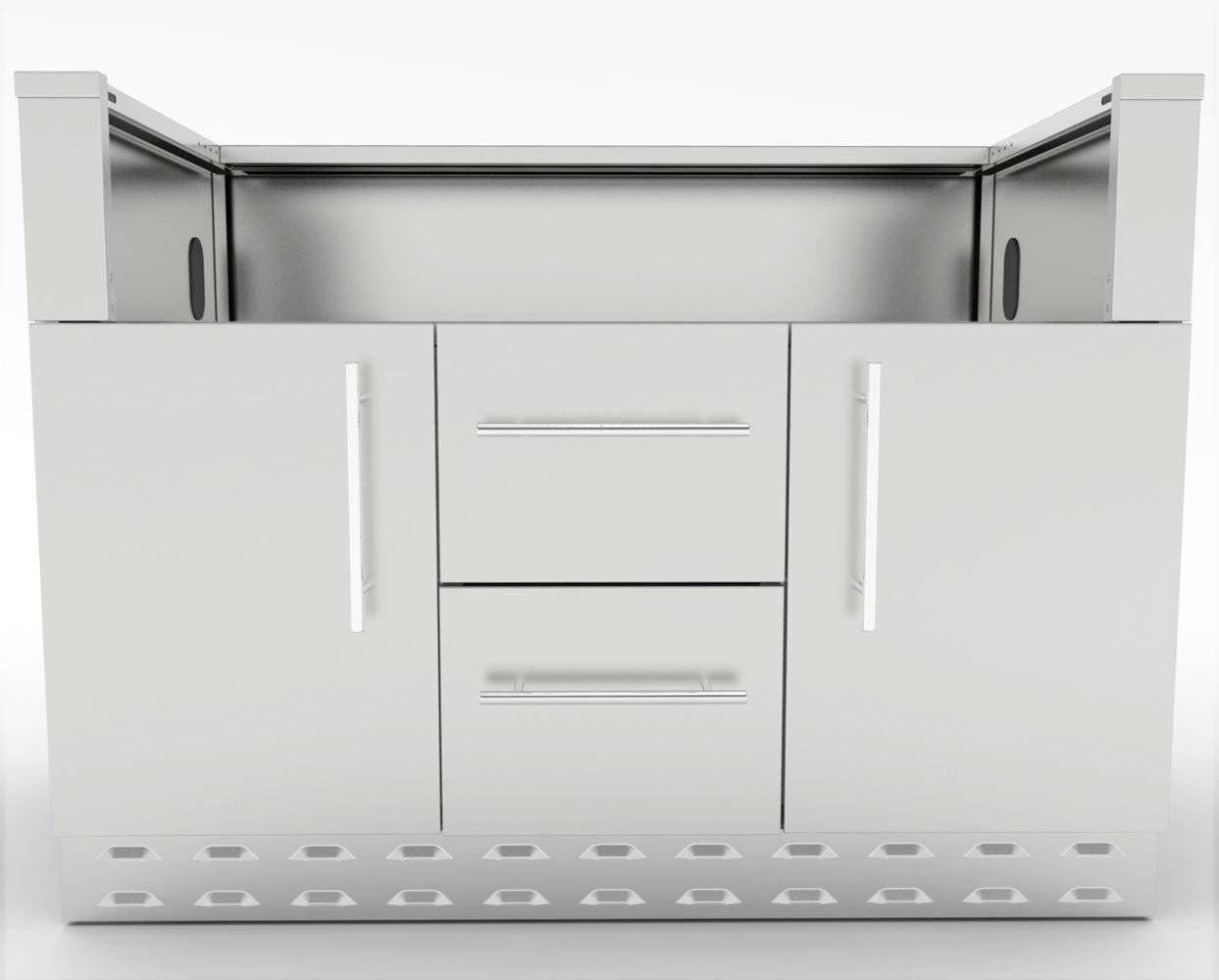 Sunstone 46" Sunstone Gas Grill Base Cabinet - SAC46GLPCD