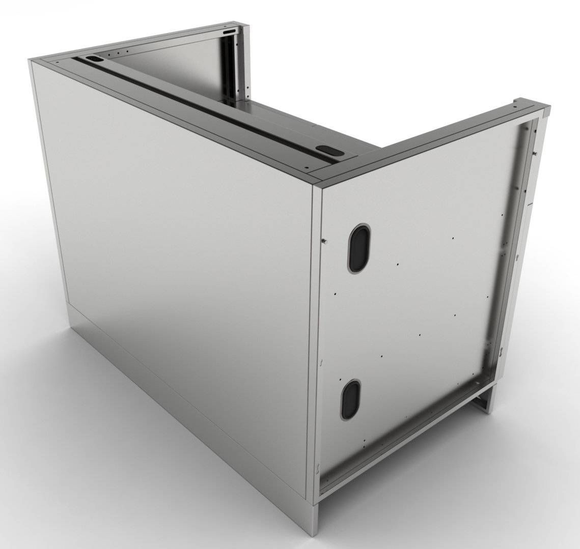Sunstone 46" Sunstone Gas Grill Base Cabinet - SAC46GLPCD