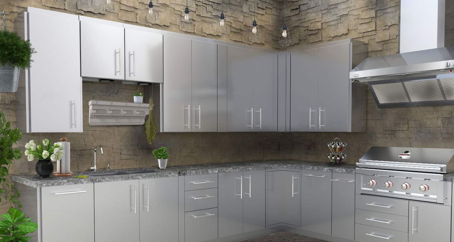 Sunstone 18" Upper Wall Right Swing Door Cabinet - SWC18CSDR