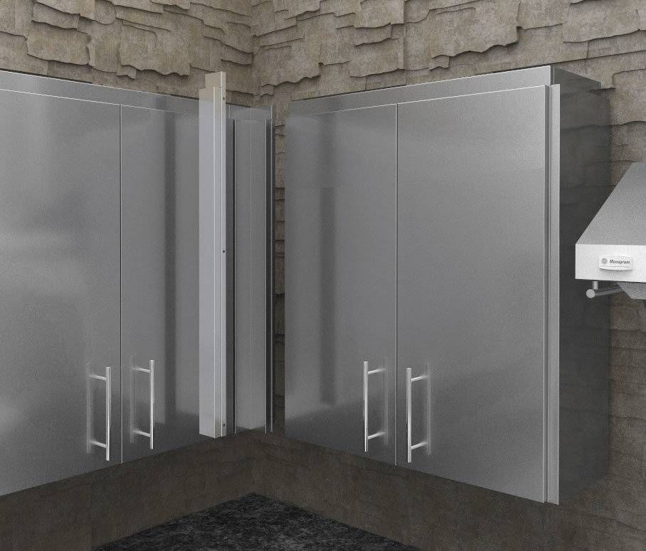 Sunstone 3" Spacer Panel for Full Height Wall Cabinet Front - SWC3SPF