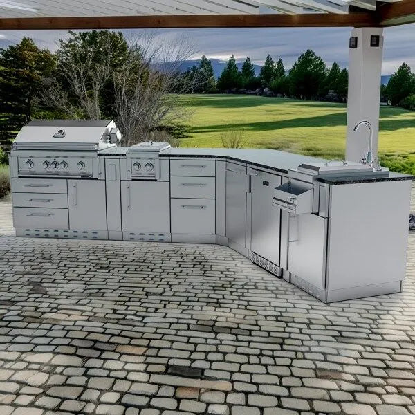 Sunstone THE SAVANNA 16FT Outdoor Cabinet Package with 60° Angle