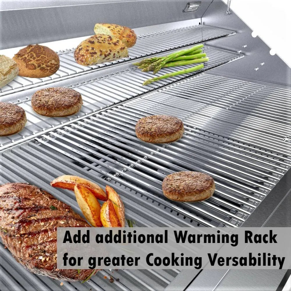 Sunstone 42″ Gas Hybrid Dual Zone Charcoal/Wood Burning Grill