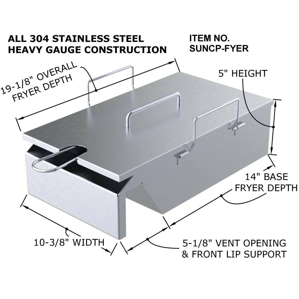 Sunstone Deep Fryer & Steamer Grill Insert