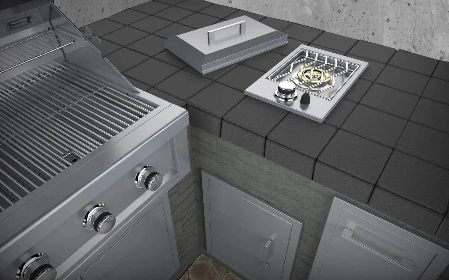 Sunstone 13″ Drop-in Single Burner