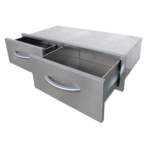 Cal Flame 2 Drawer Horizontal  BBQ08867