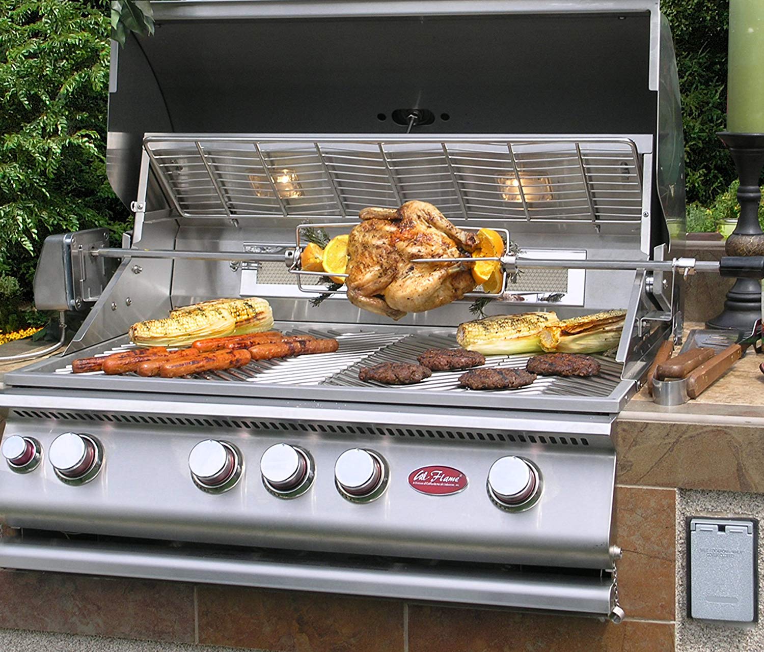 Cal Flame Costa Q BBQ Island PV6004