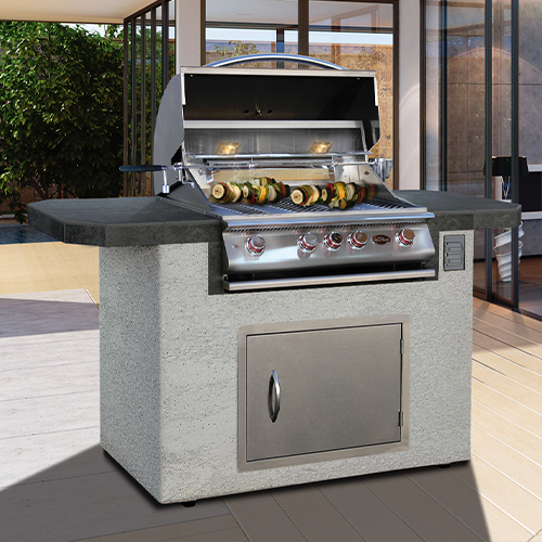 Cal Flame Kona Q 6 Ft BBQ Grill Island
