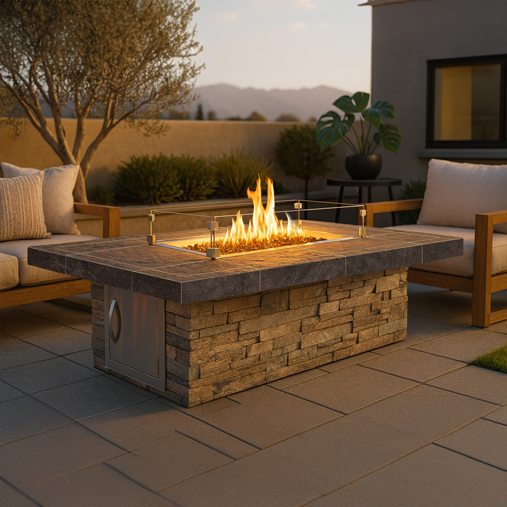 Cal Flame Mojave – Modern Outdoor Gas Fire Pit