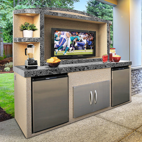 Cal Flame Paradise Outdoor Entertainment Center ODC-1