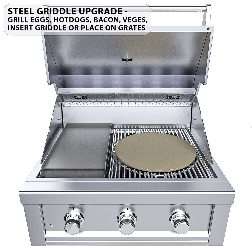 Sunstone 30″ Ruby 3 Burner Pro-Sear Grill