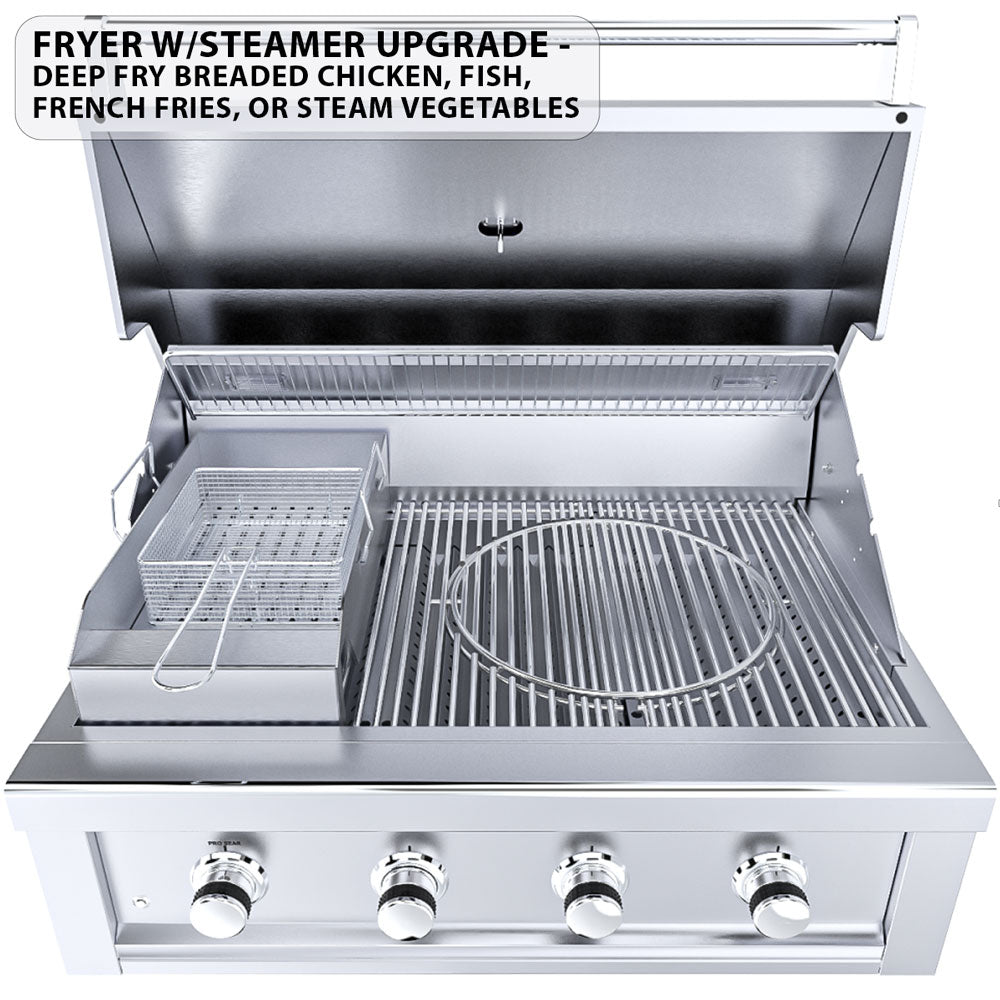Sunstone Ruby 4 Burner Pro-Sear 36″