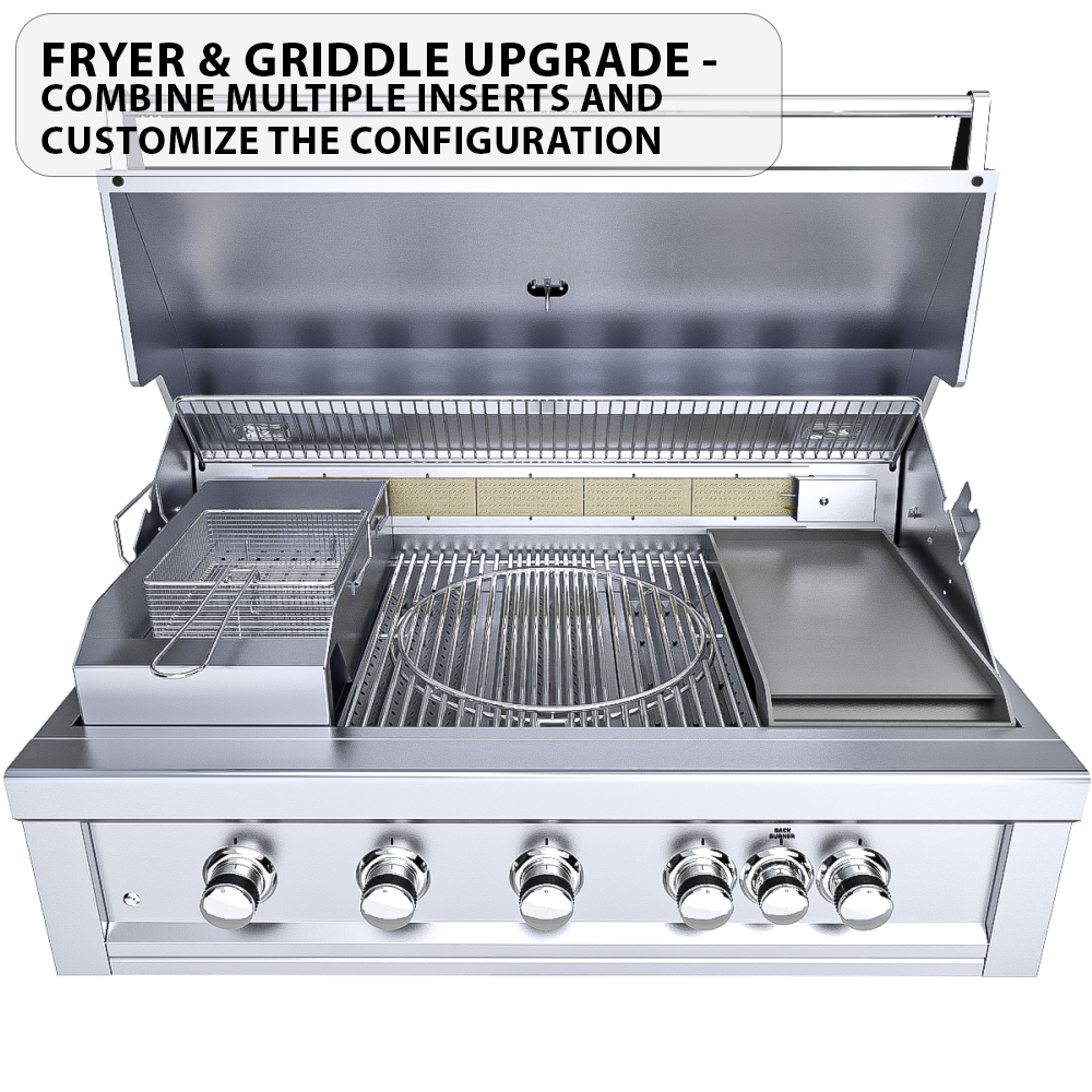 Sunstone 5-Burner Pro-Sear Infrared Grill Ruby Series – Ultimate High-Performance Outdoor Cooking Station