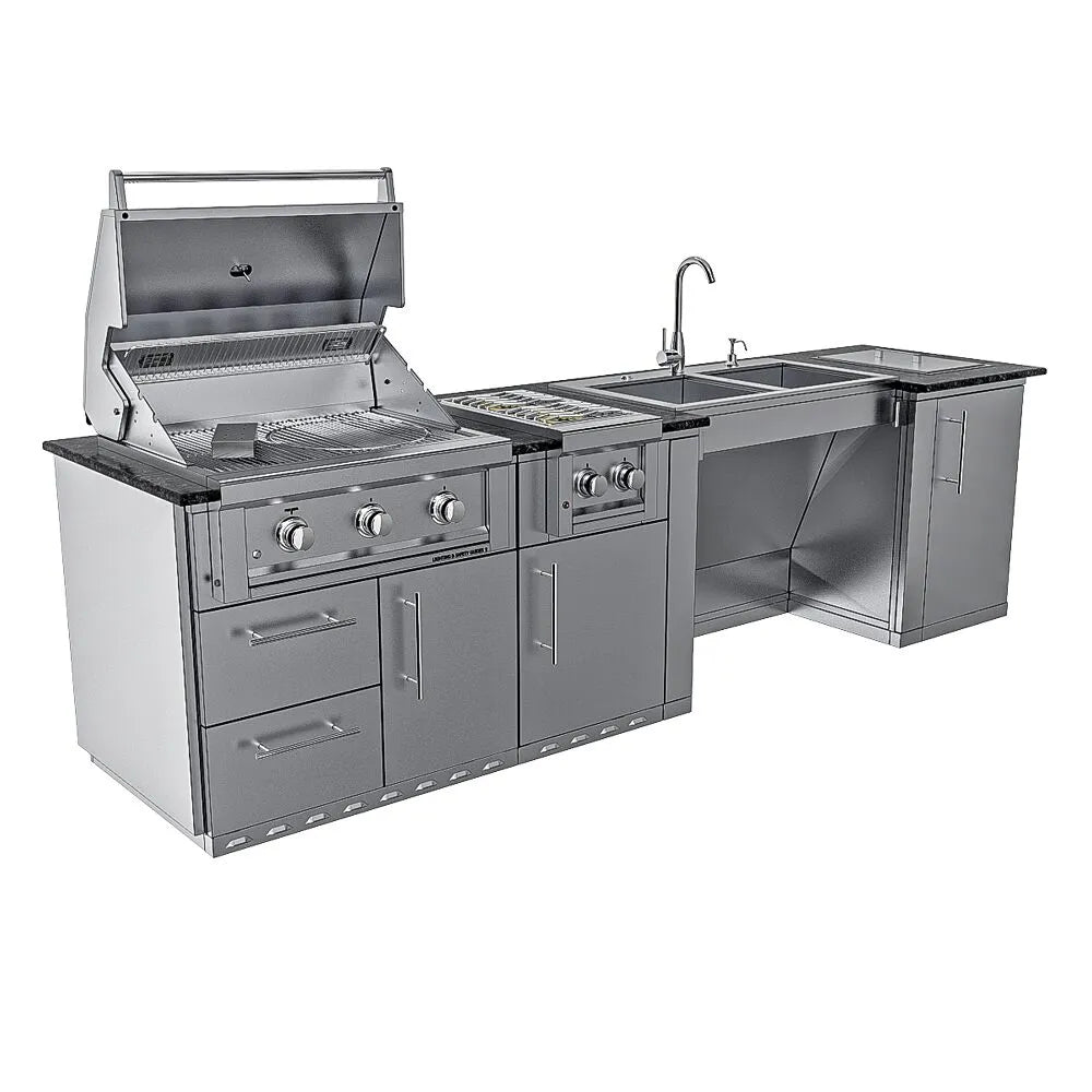 Sunstone THE SUMMIT 10FT Cabinet Island Package