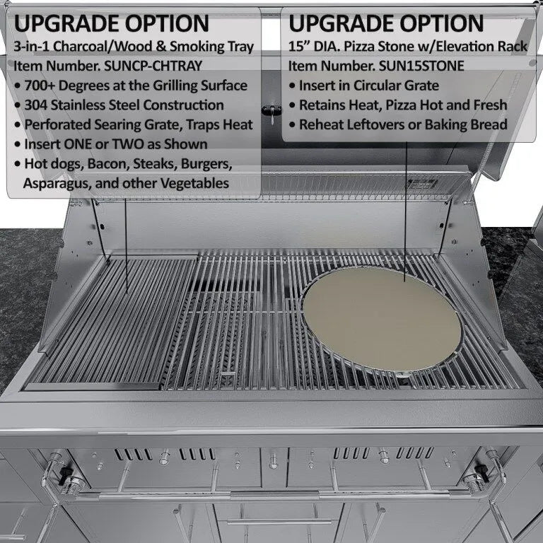 Sunstone THE BIG-TEXAN 21FT Outdoor Cabinet Large Island Package