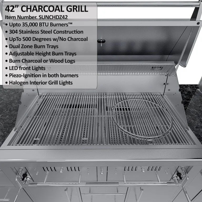 Sunstone THE BIG-TEXAN 21FT Outdoor Cabinet Large Island Package