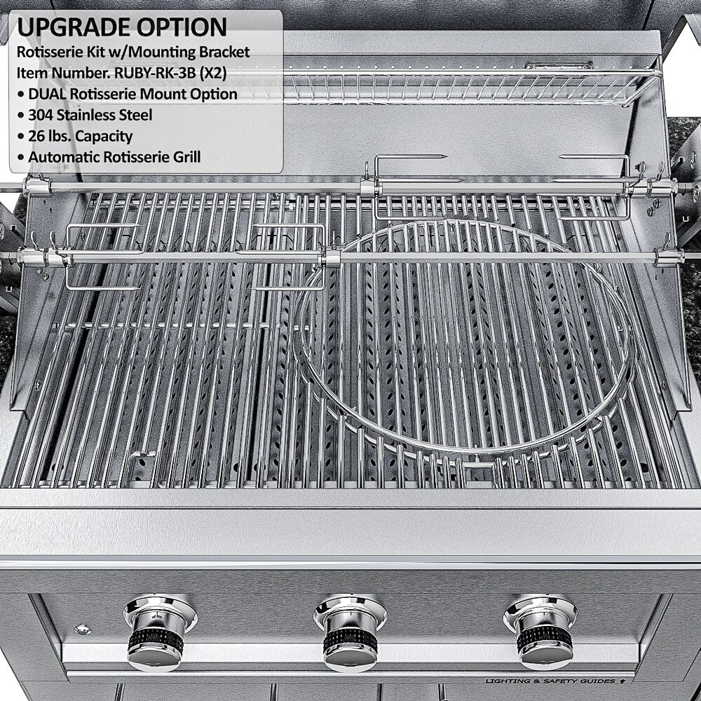 Sunstone THE BRAZOS 9 Foot Outdoor Kitchen Island Package