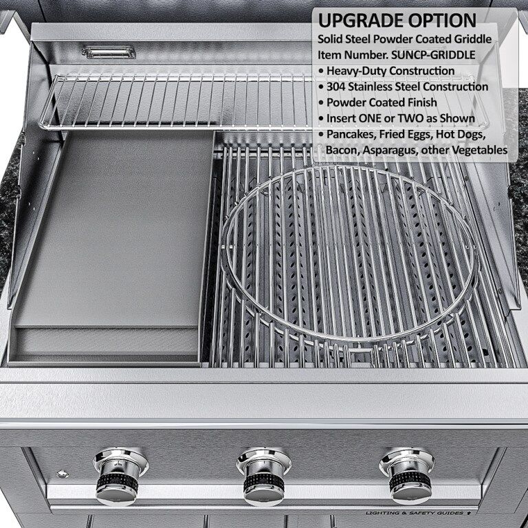 Sunstone THE CAPRICE 6 FT 4 IN Grill & Bar Sink Outdoor Island Package
