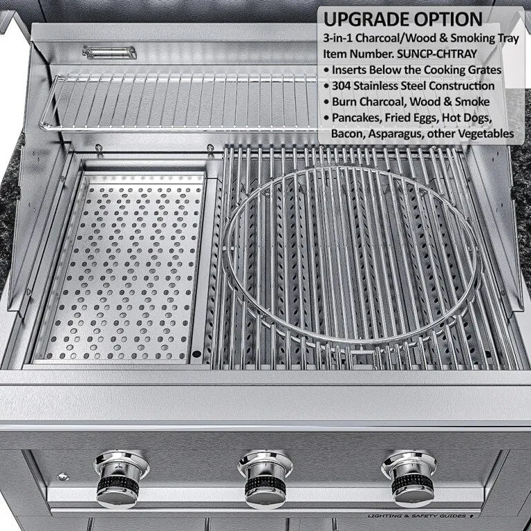 Sunstone THE CAPRICE 6 FT 4 IN Grill & Bar Sink Outdoor Island Package
