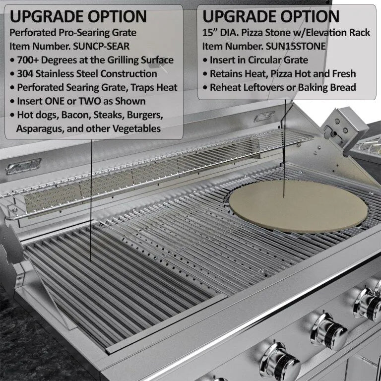 Sunstone French Quarter Outdoor Kitchen Island Package