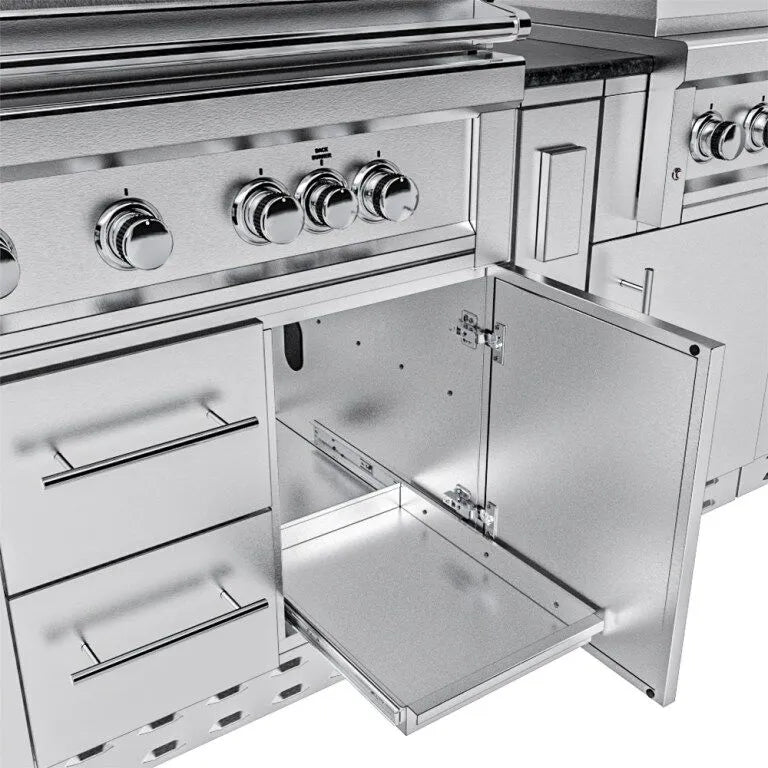 Sunstone French Quarter Outdoor Kitchen Island Package